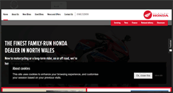 Desktop Screenshot of colwynbayhonda.com